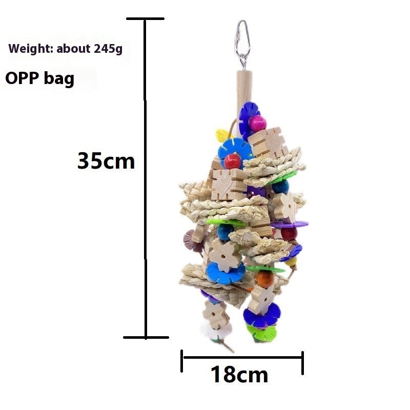 Discover the Joy of Playtime with the Parrot Gnawing Toy